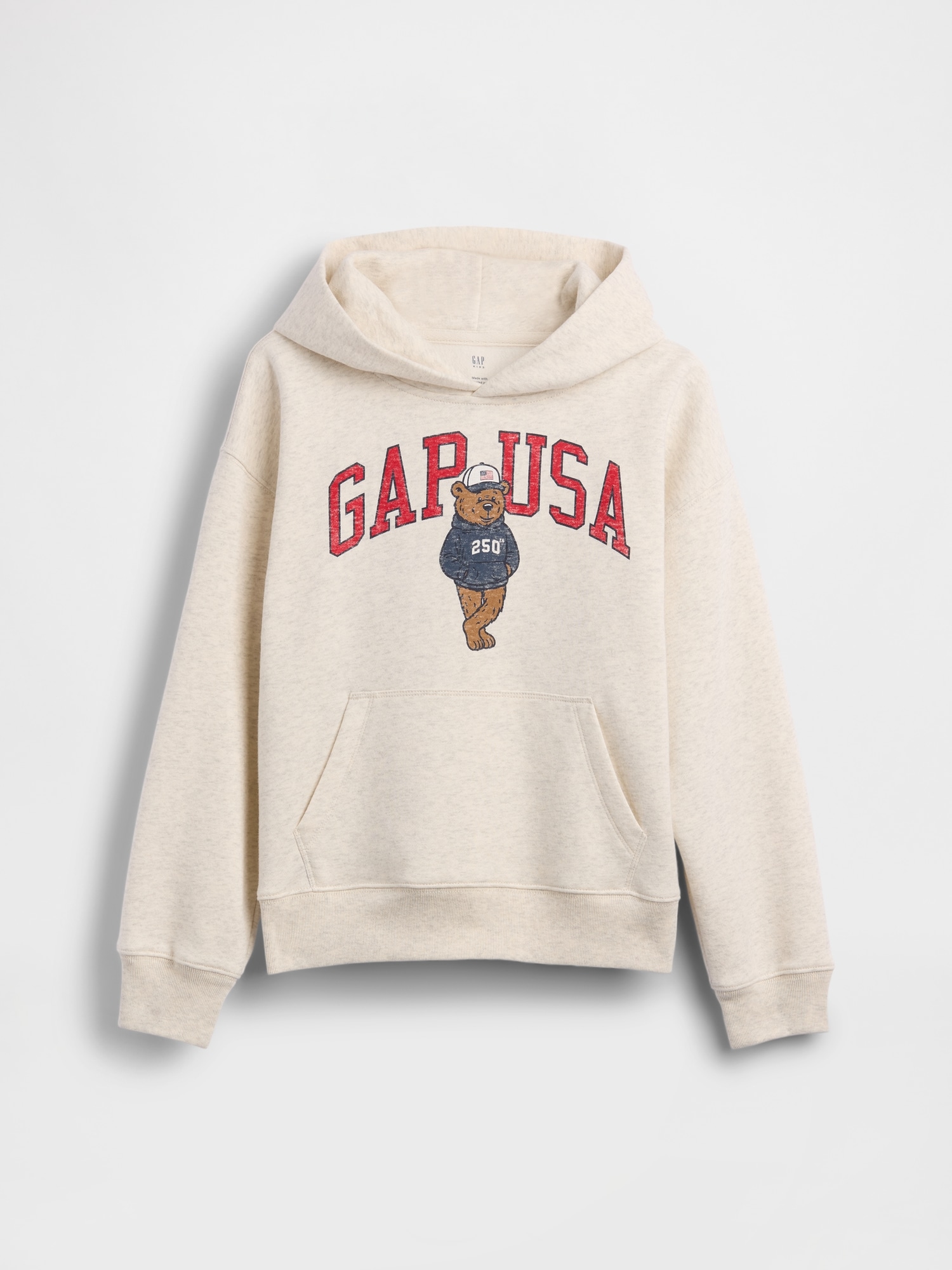 Kids VintageSoft Relaxed Brannan Bear Logo Hoodie