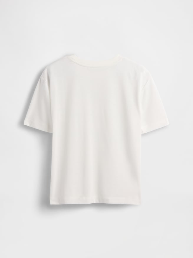 リサイクル オーバーサイズ パジャマTシャツ (キッズ)-1