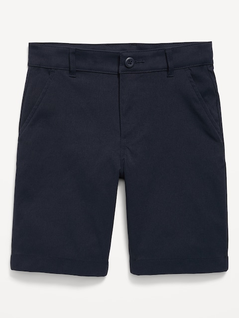 School Uniform Quick-Dry Tech Knee Length Shorts for Boys