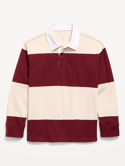 Long-Sleeve Rugby Shirt for Boys