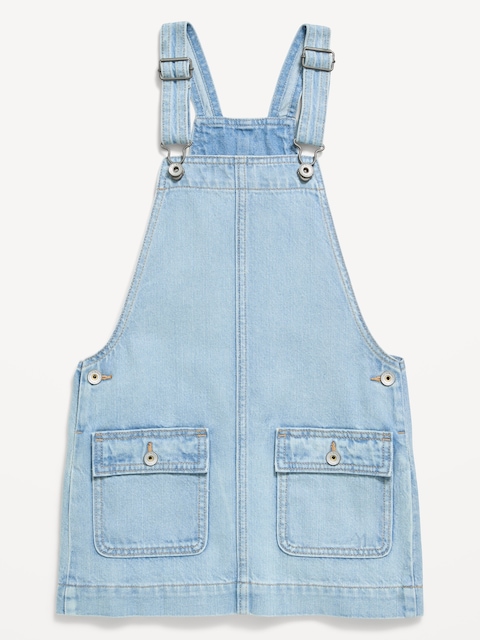 ROBE-SALOPETTE EN DENIM POUR FILLE