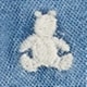 刺しゅう ブラナンベア デニム ショートオール (ベビー)