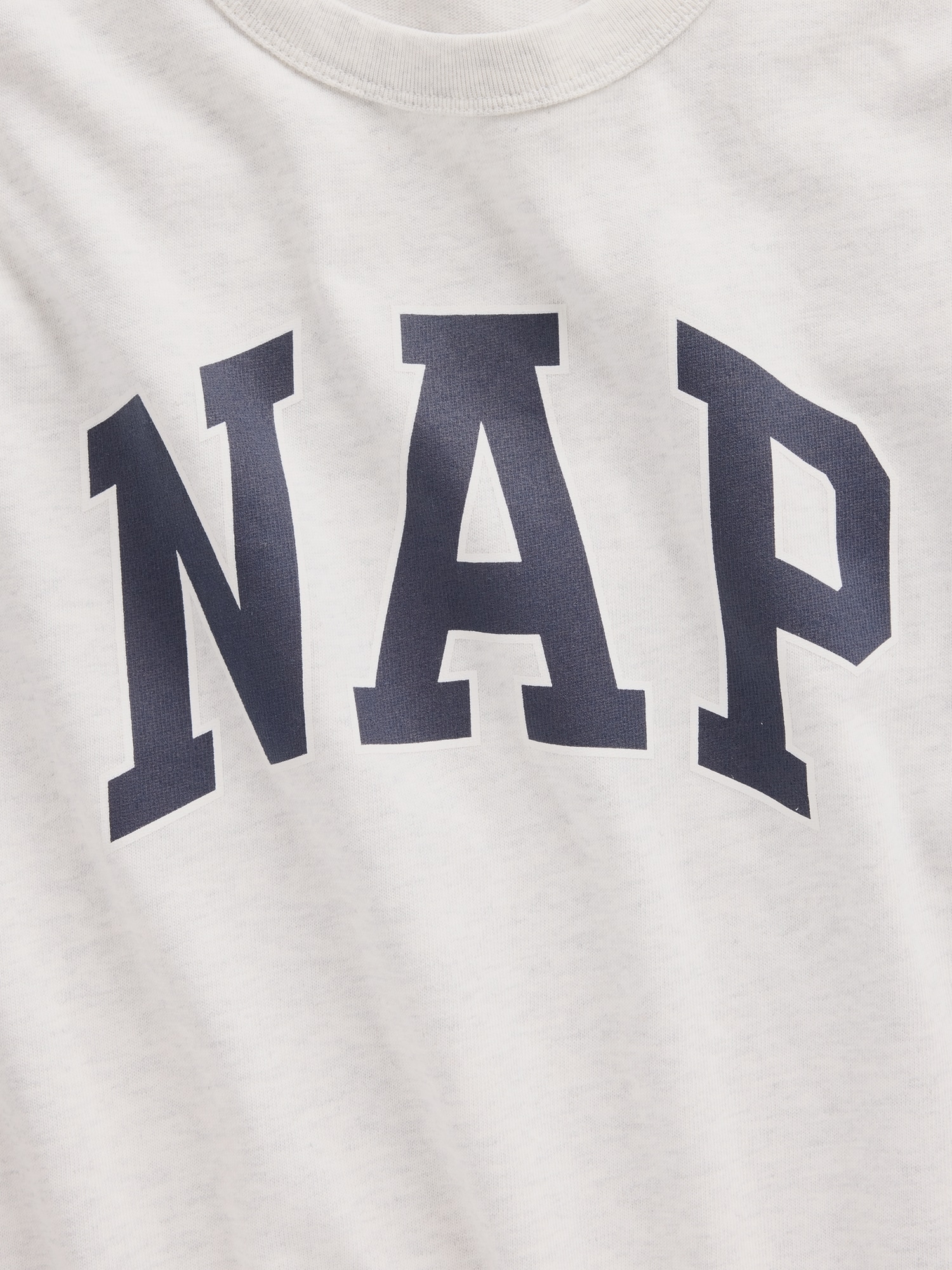 NAPロゴ オーバーサイズ パジャマTシャツ-3