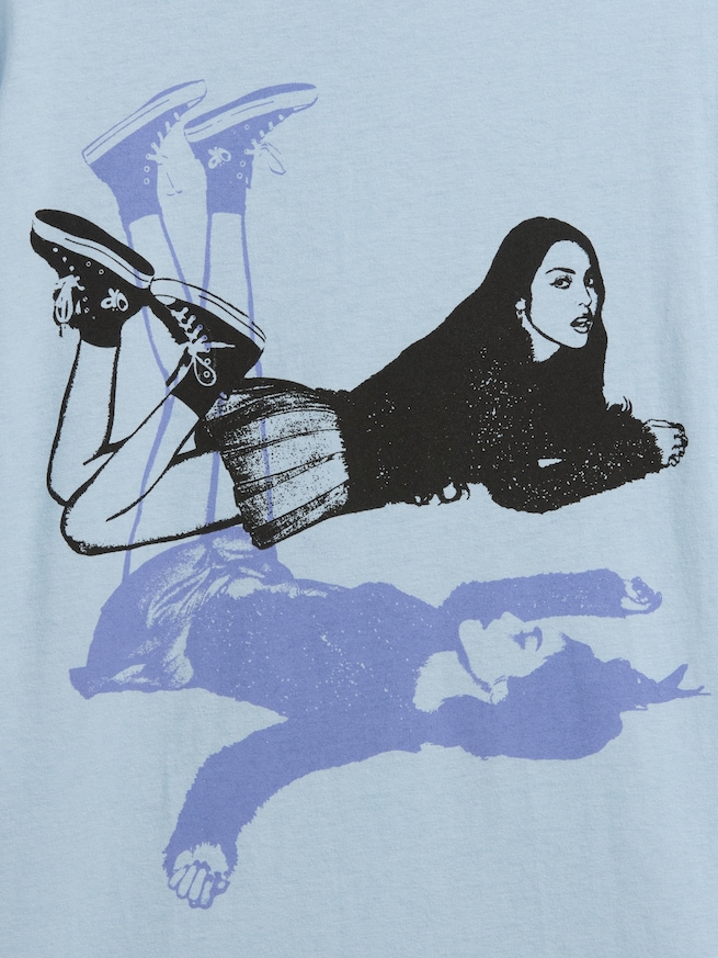 Olivia Rodrigo オーバーサイズ チュニックTシャツ (キッズ)-2