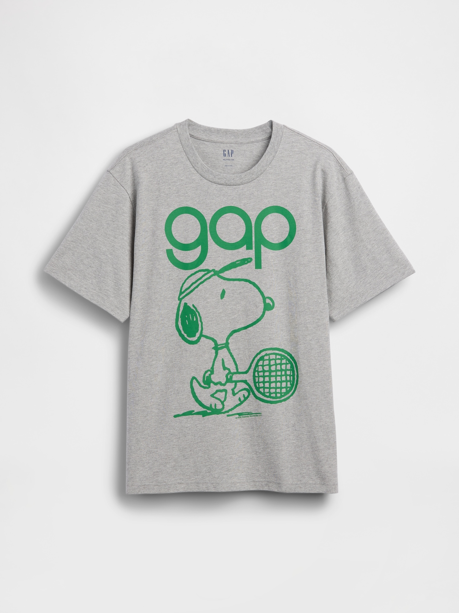 Snoopy Logo Relaxed Graphic T-Shirt