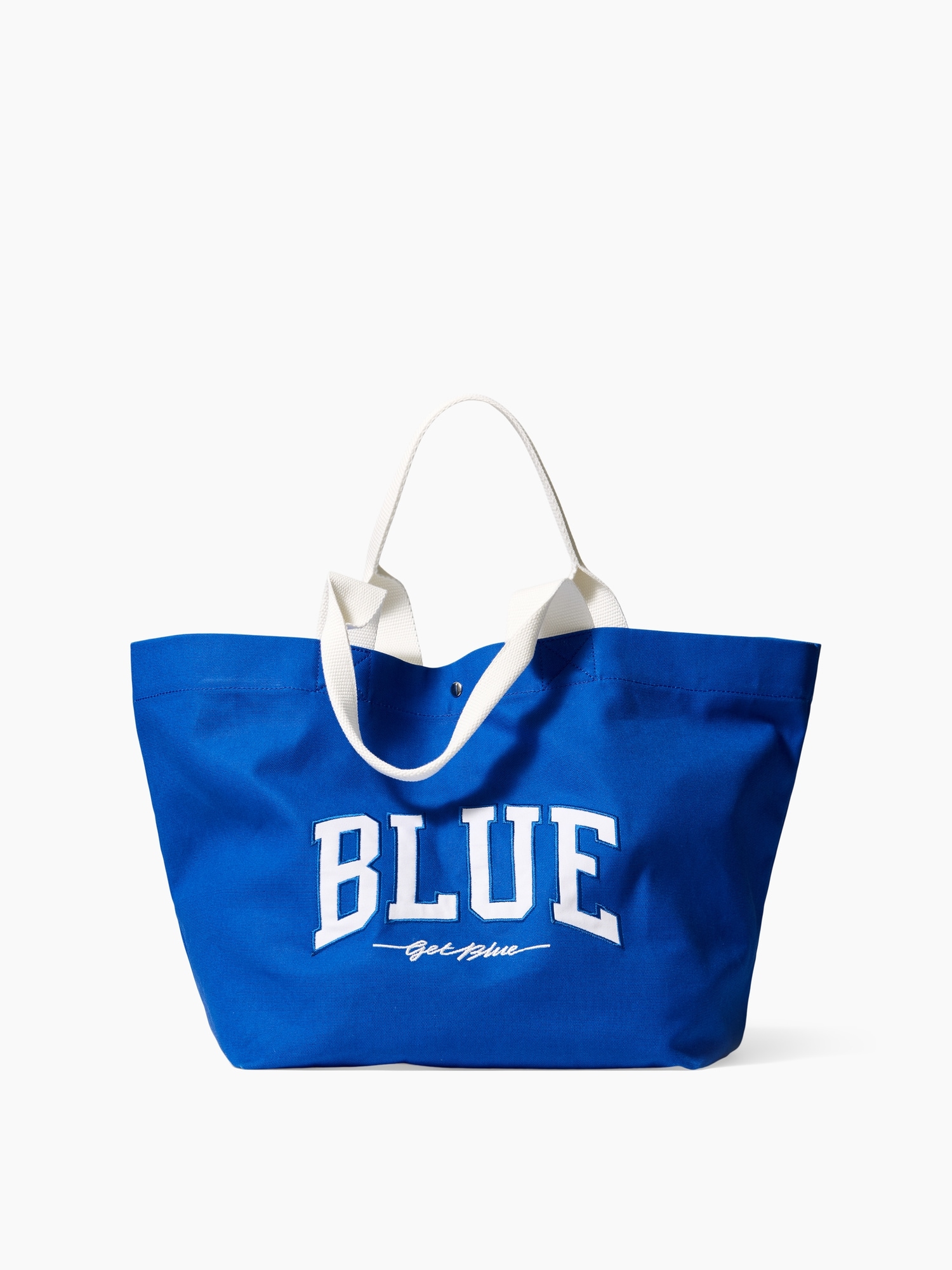Get Blue Canvas Tote Bag