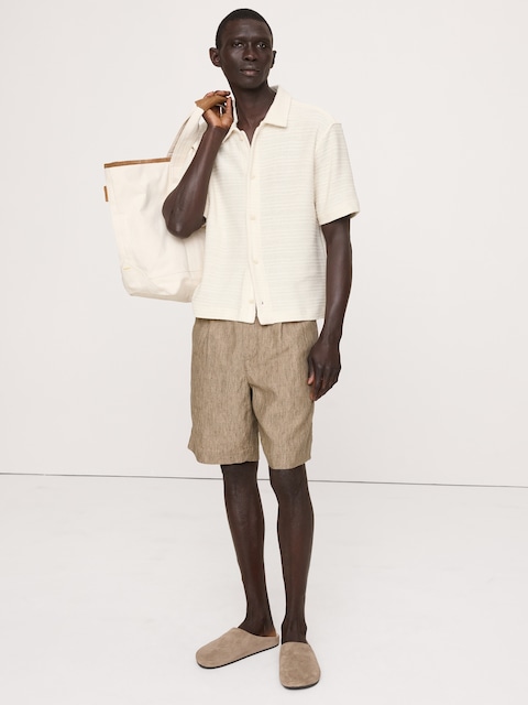 CHEMISE DE VACANCES EN TRICOT DE SERGÉ