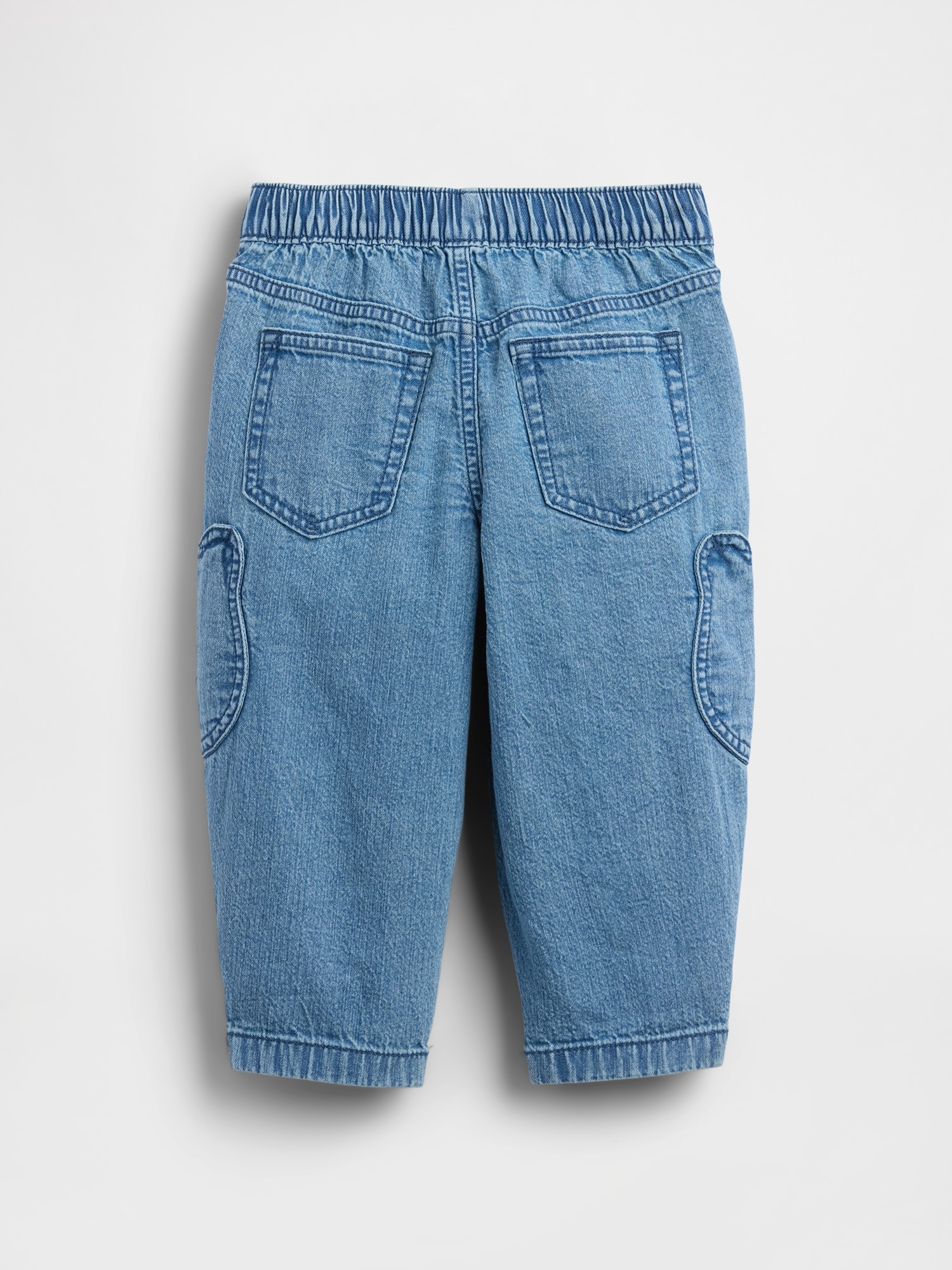 Jean coupe baril à poche en forme de l’ourson Brannan et taille extensible pour Bébé Tout-petit