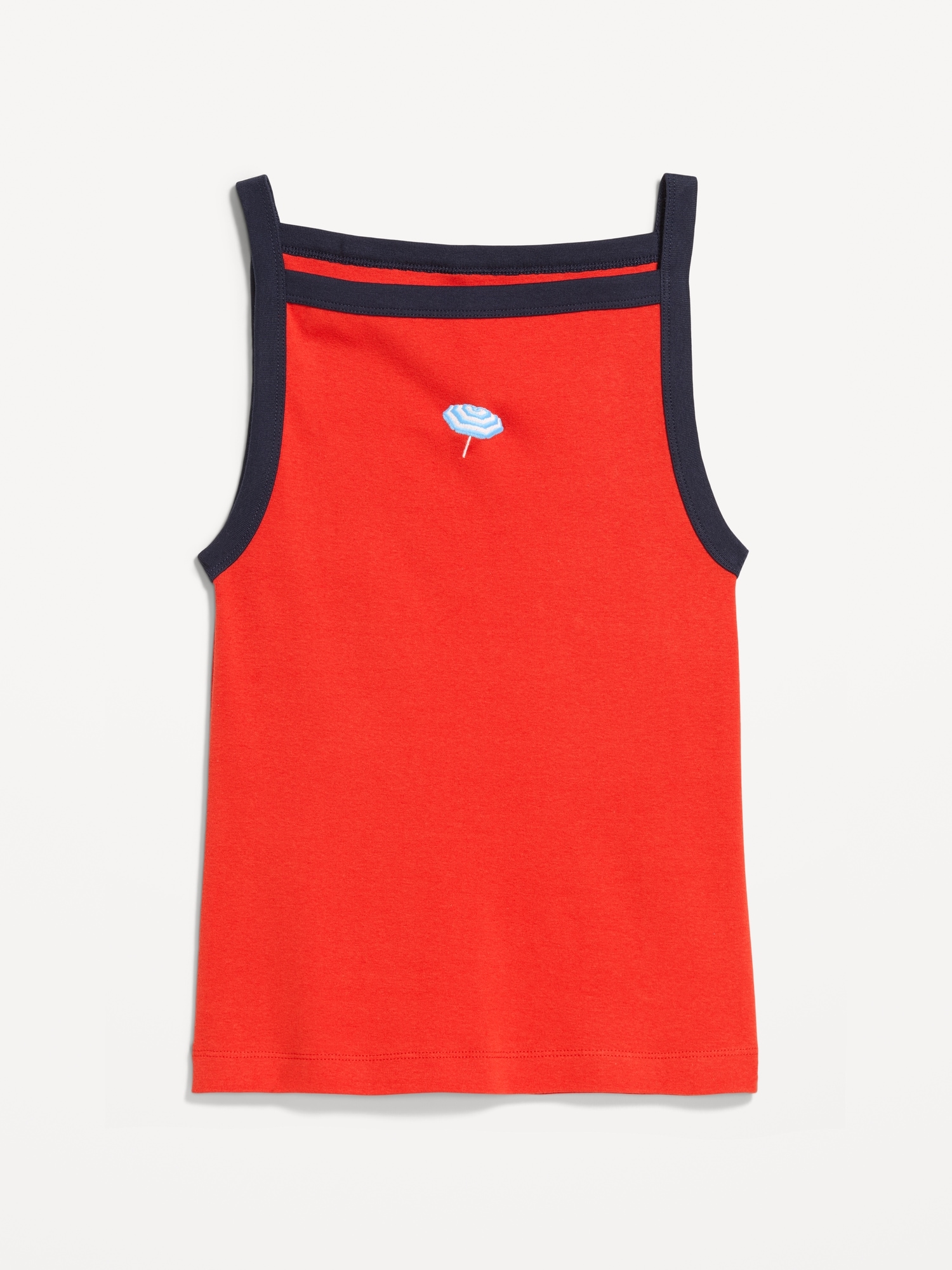 Snug Apron-Neck Tank Top