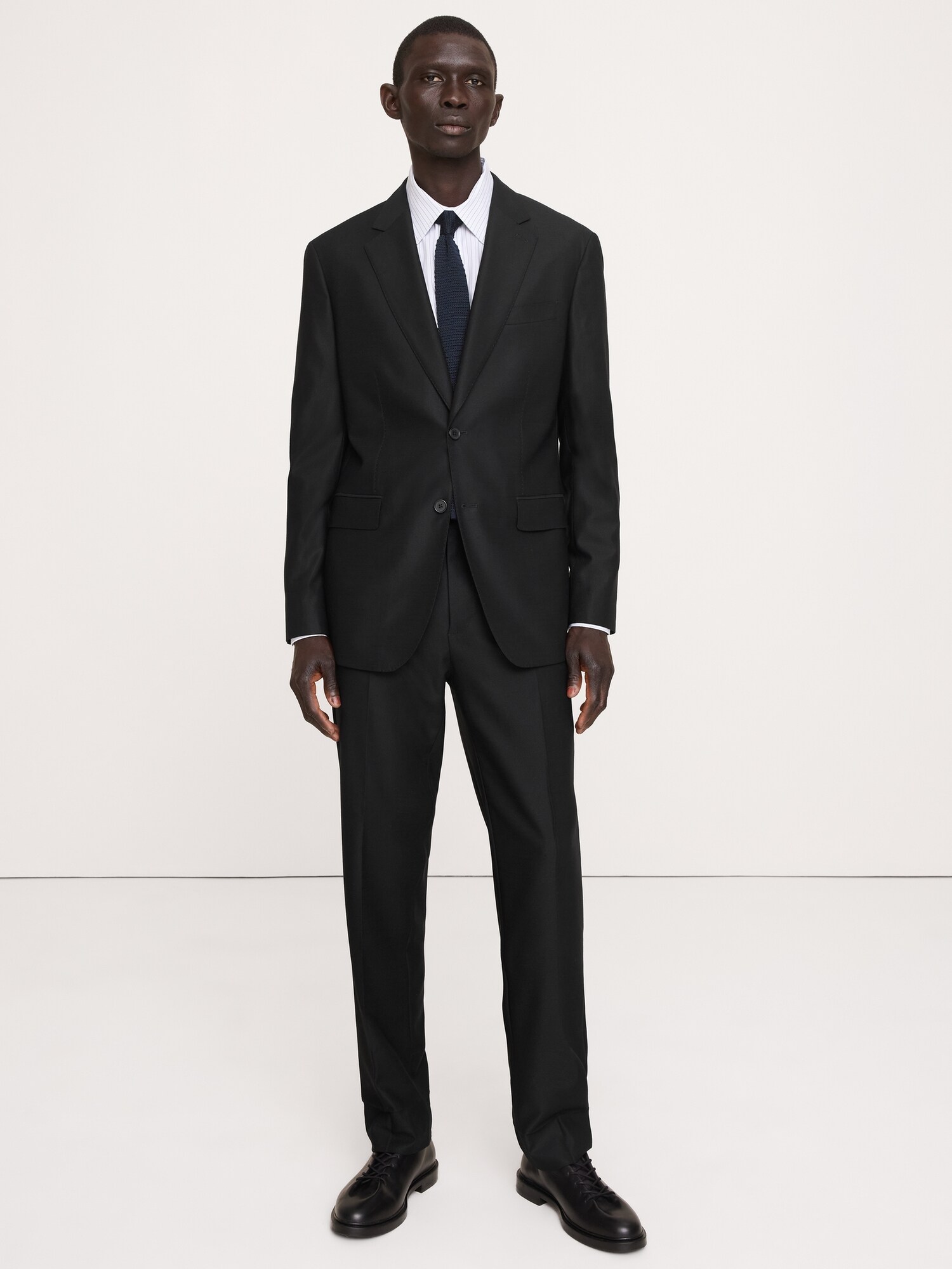 Signature Italian Hopsack Suit Jacket