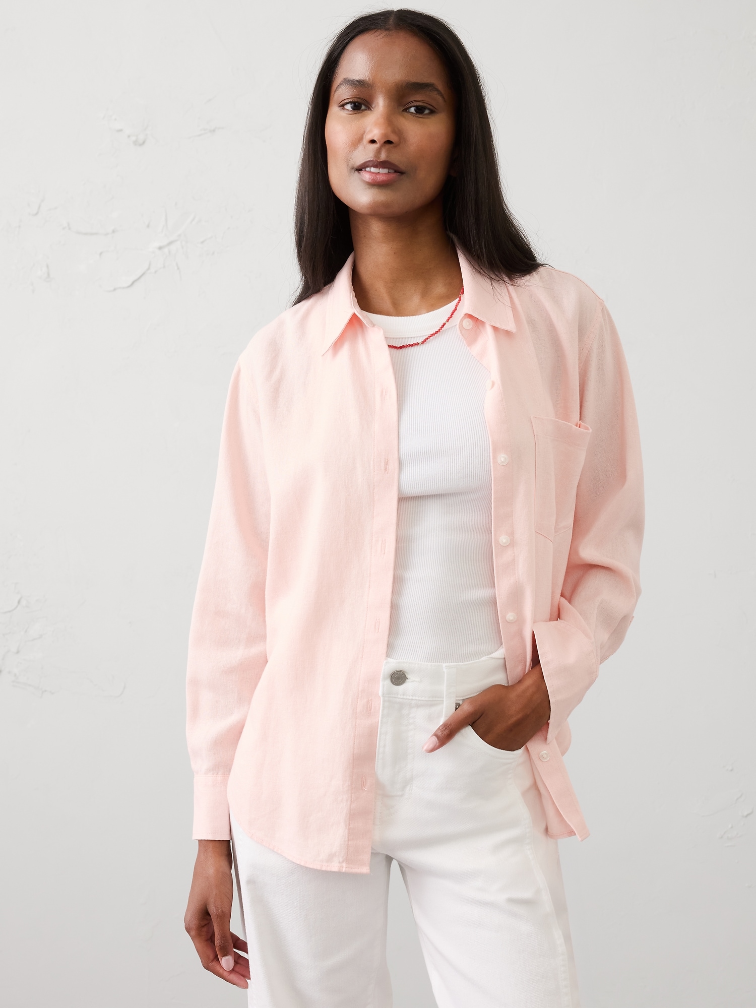 Perfect Linen-Blend Shirt