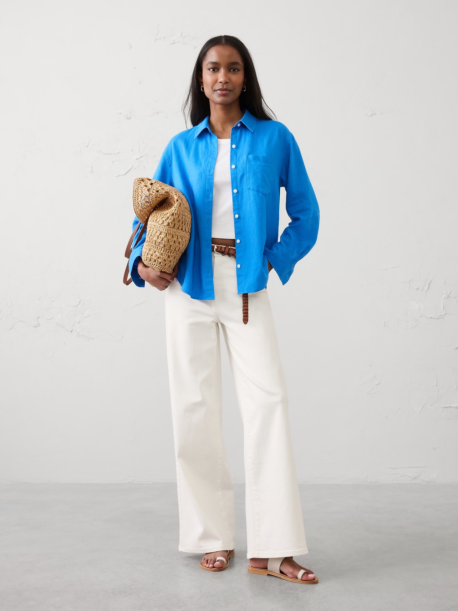 Perfect Linen-Blend Shirt