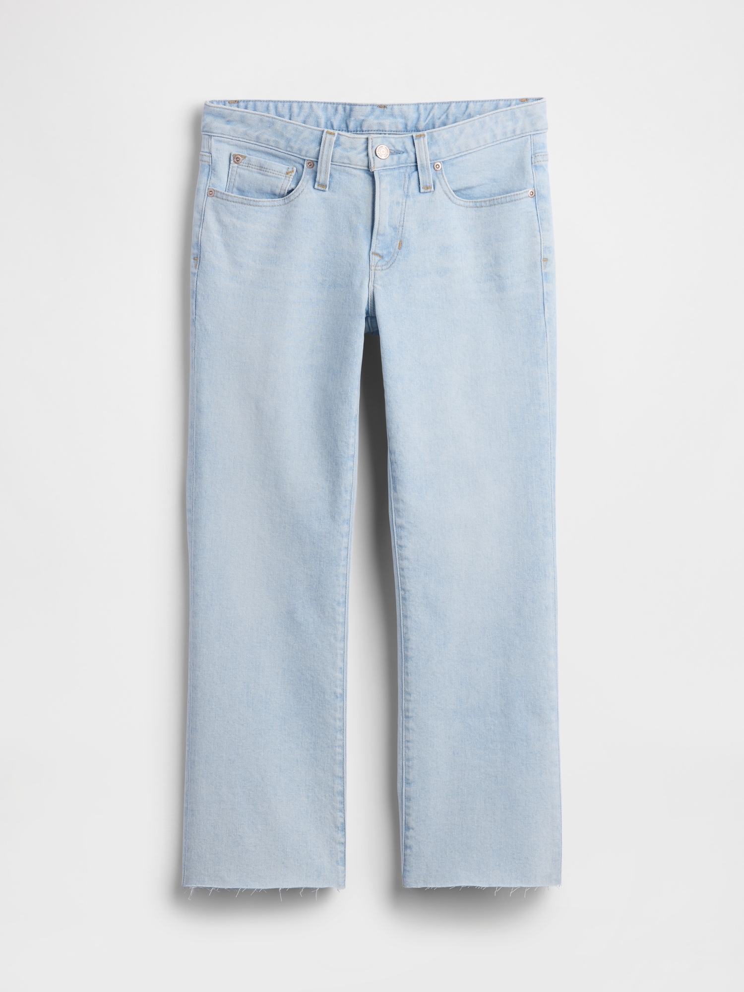 Low Rise Long & Lean Crop Jeans