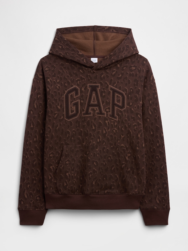 リラックスフィット GAPロゴパーカー-3