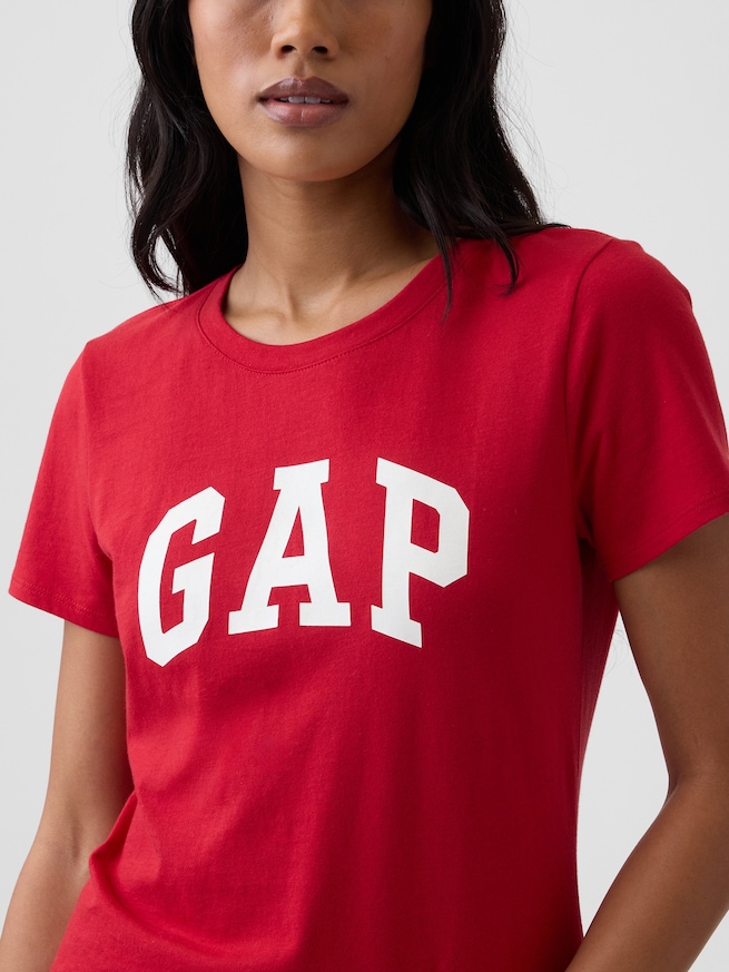 GAPロゴTシャツ-4