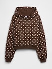 リラックス ミニGAPロゴ クロップドパーカー-3