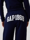 GAPグラフィック ストレート スウェットパンツ-4