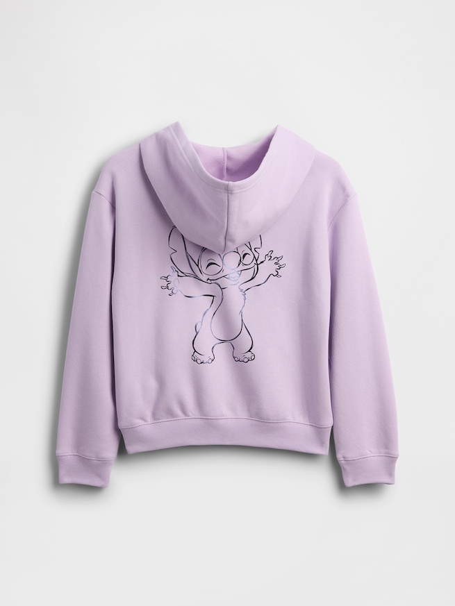 GapKids &times; ディズニー リロ・アンド・スティッチ リラックスフィット ジップアップパーカー-1