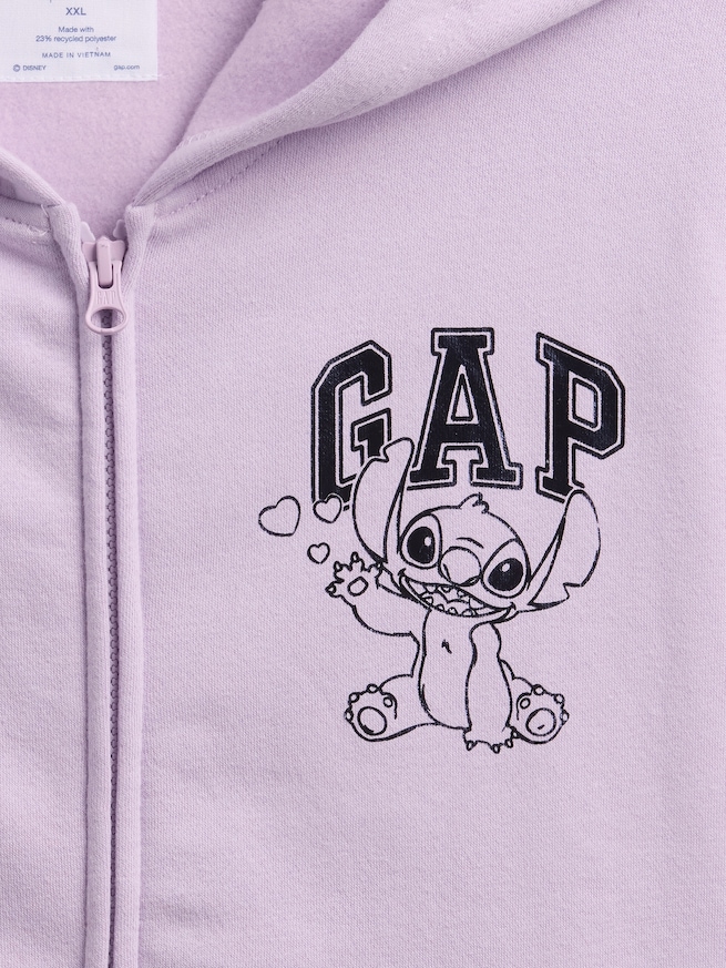 GapKids &times; ディズニー リロ・アンド・スティッチ リラックスフィット ジップアップパーカー-2