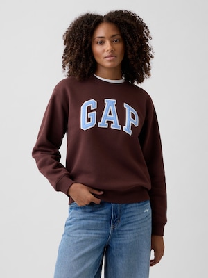 リラックスフィット GAPロゴ スウェットシャツ
