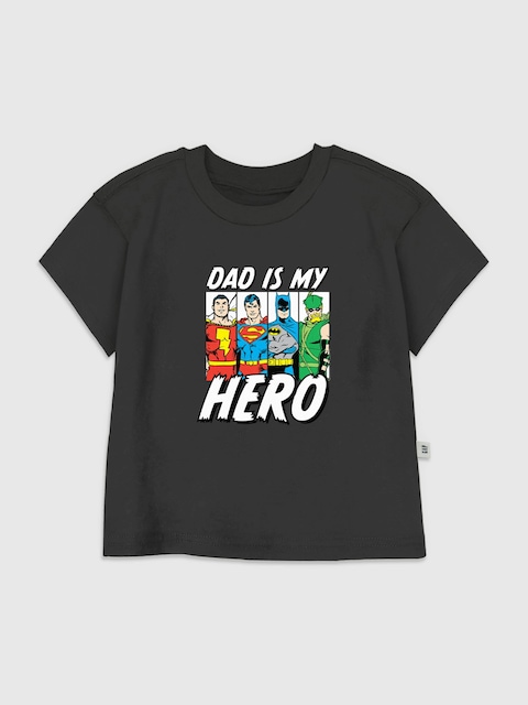 Toddler DC Comics Justice League Hero Dad Graphic Tee