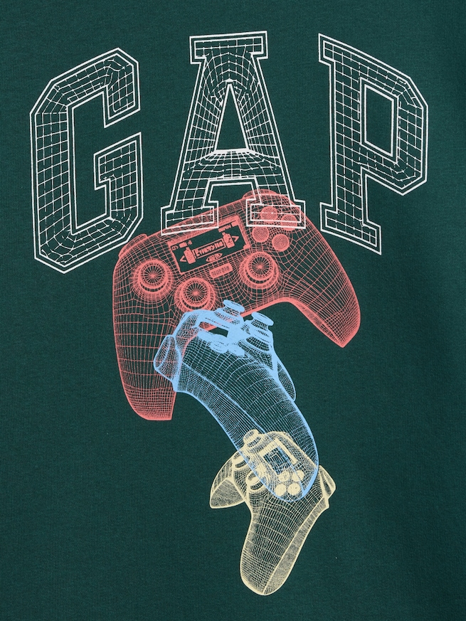 リラックスフィット GAPロゴ スウェットシャツ (キッズ)-3