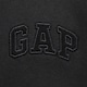 リラックスフィット GAPロゴ 1/4 ジップアップ スウェットシャツ