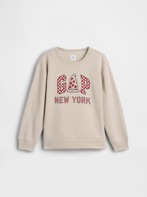 リラックスフィット GAPロゴ スウェットシャツ (キッズ)