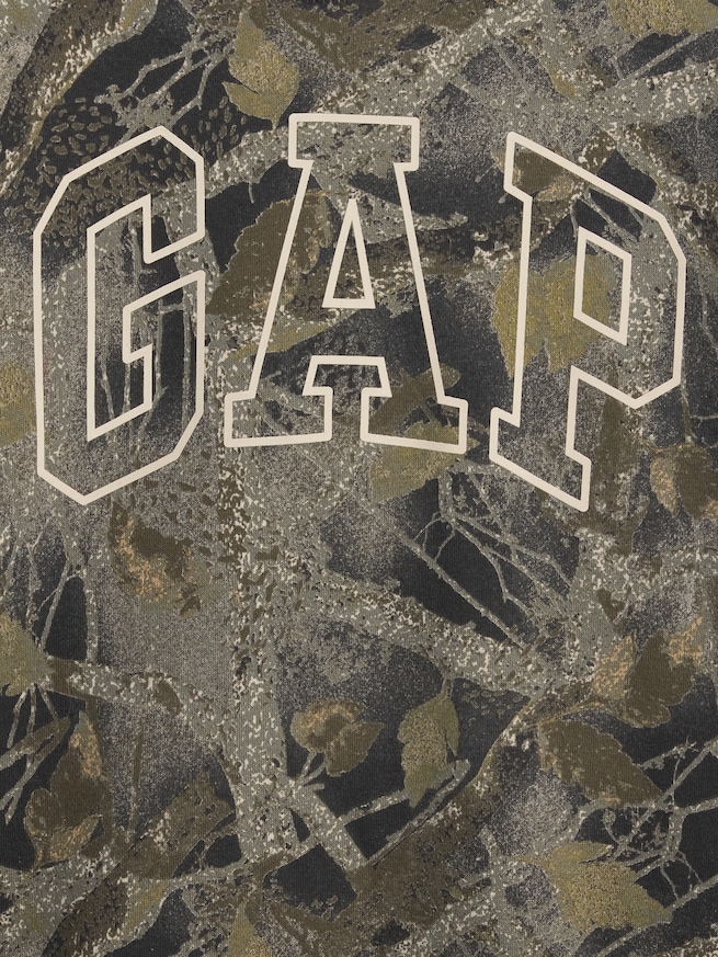 リラックスフィット GAPロゴ カモフラージュ パーカー (キッズ)-2