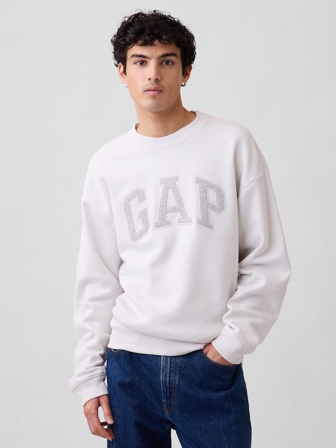 リラックスフィット GAPロゴ スウェットシャツ-0