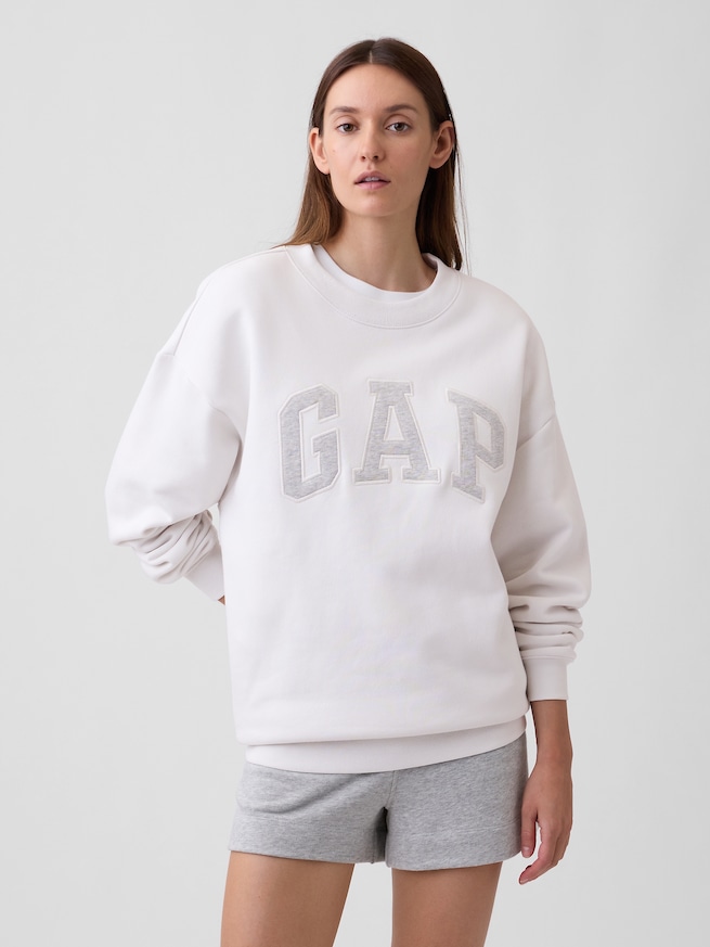 リラックスフィット GAPロゴ スウェットシャツ-4