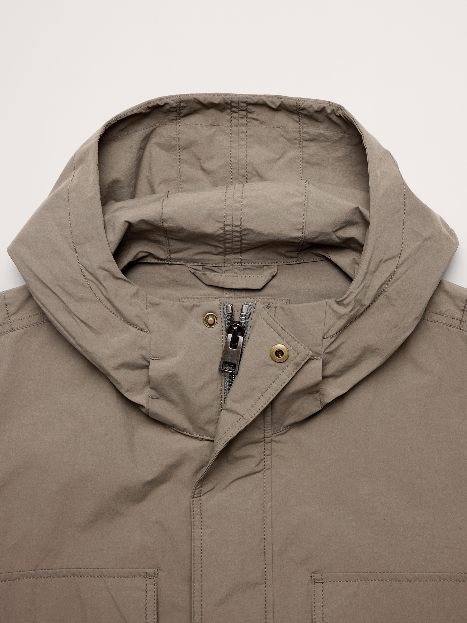 Nylon Multi-Pocket Flight Jacket
