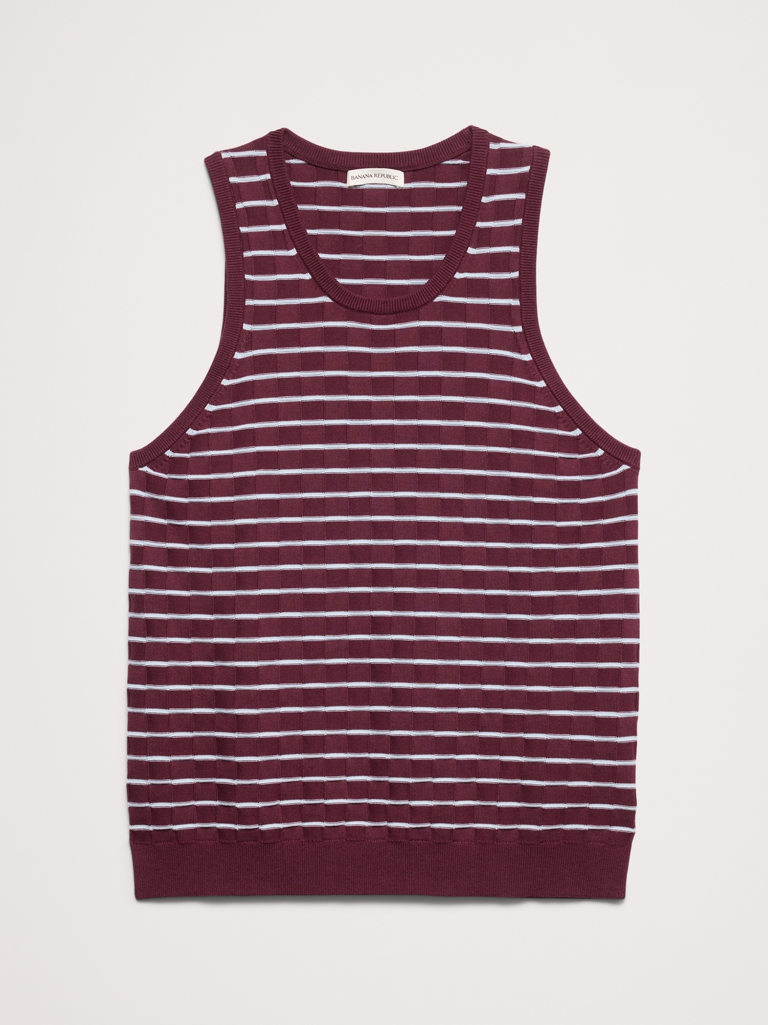 Cotton Stripe Tank