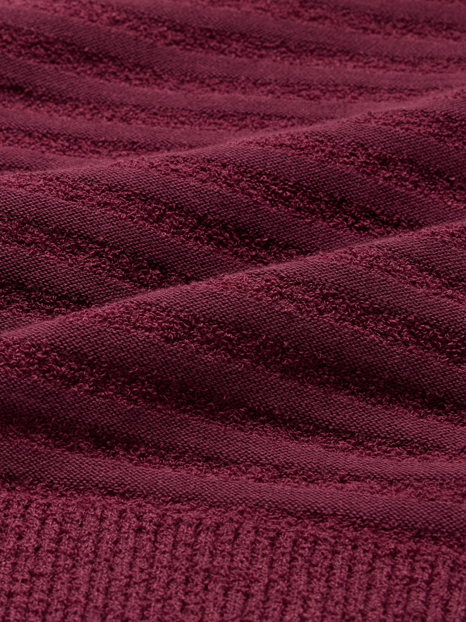 Textured Stripe Sweater Polo