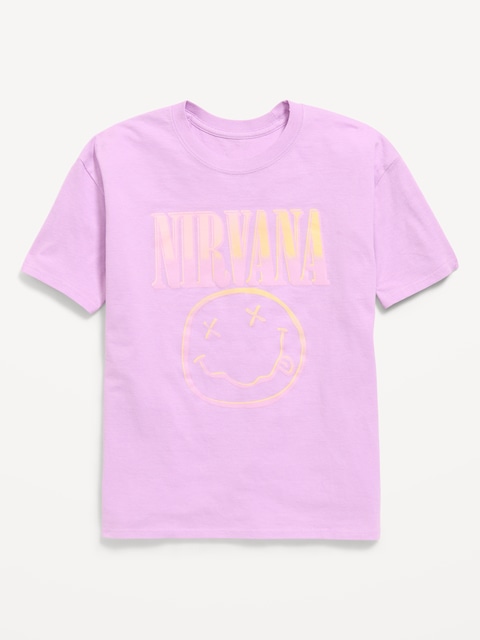 T-SHIRT À IMPRIMÉ NIRVANA™ POUR FILLE
