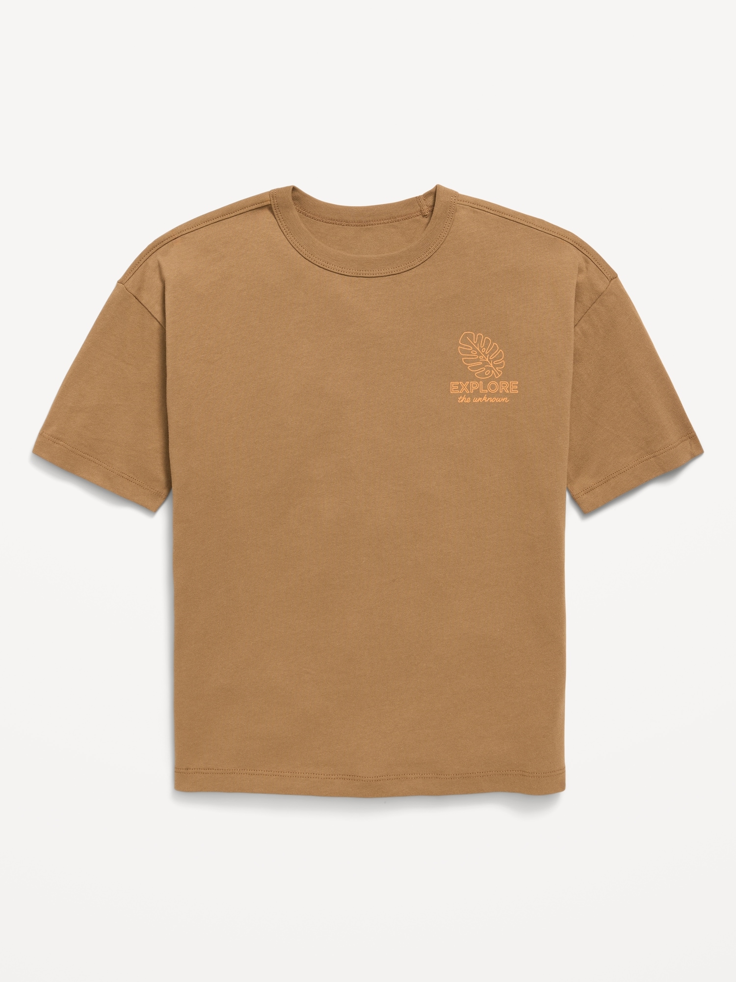 Oversized Short-Sleeve Graphic T-Shirt for Boys