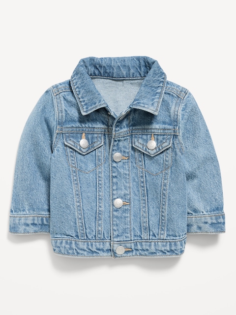 VESTE DE CAMIONNEUR EN DENIM UNISEXE POUR BÉBÉ