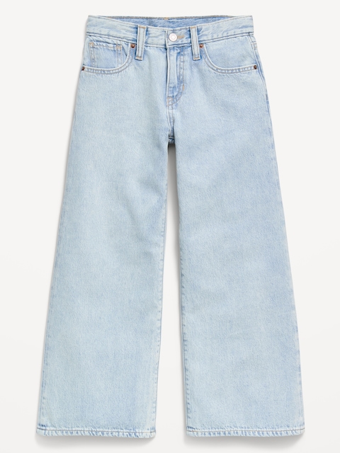 Super Baggy Wide-Leg Jeans for Girls