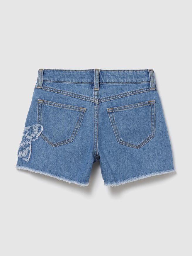 デニム ショートパンツ (キッズ)-1