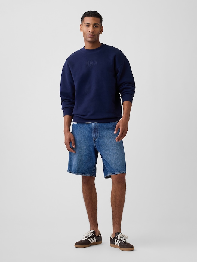 リラックスフィット GAPミニロゴ スウェットシャツ-2