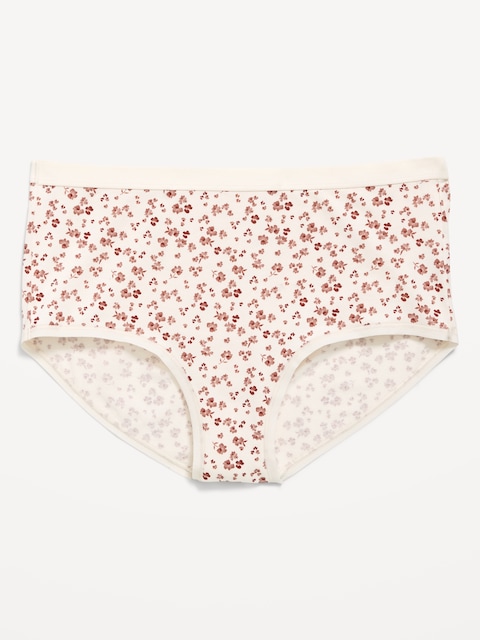 High-Waisted Everyday Brief Cotton Underwear