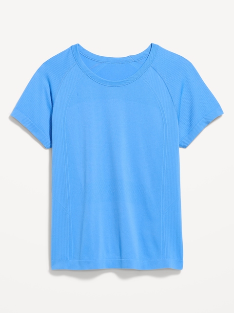Fluid Seamless Fitted T-Shirt