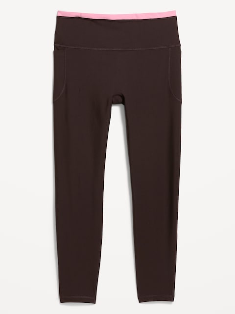 Extra-High Waisted PowerSoft Boundless 7/8 Pocket Leggings – No Front Seam