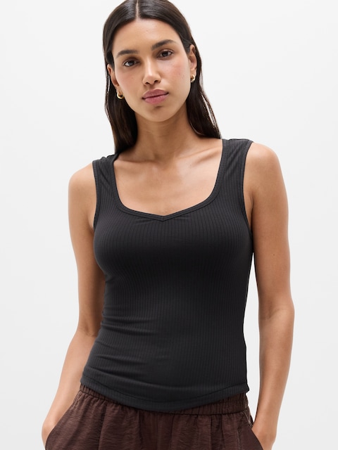 Perfect Rib Sweetheart Tank