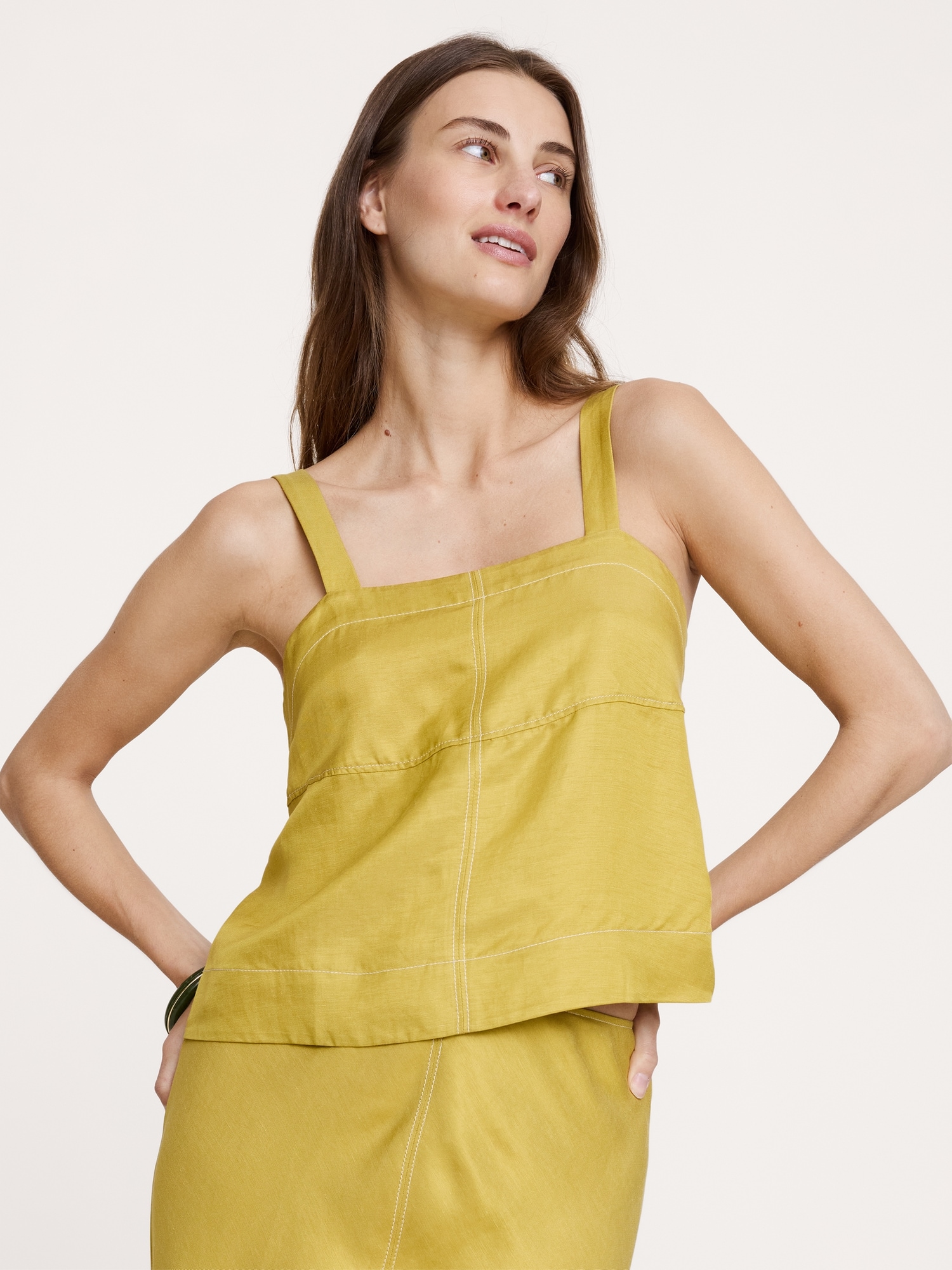 Viscose-Linen Tank