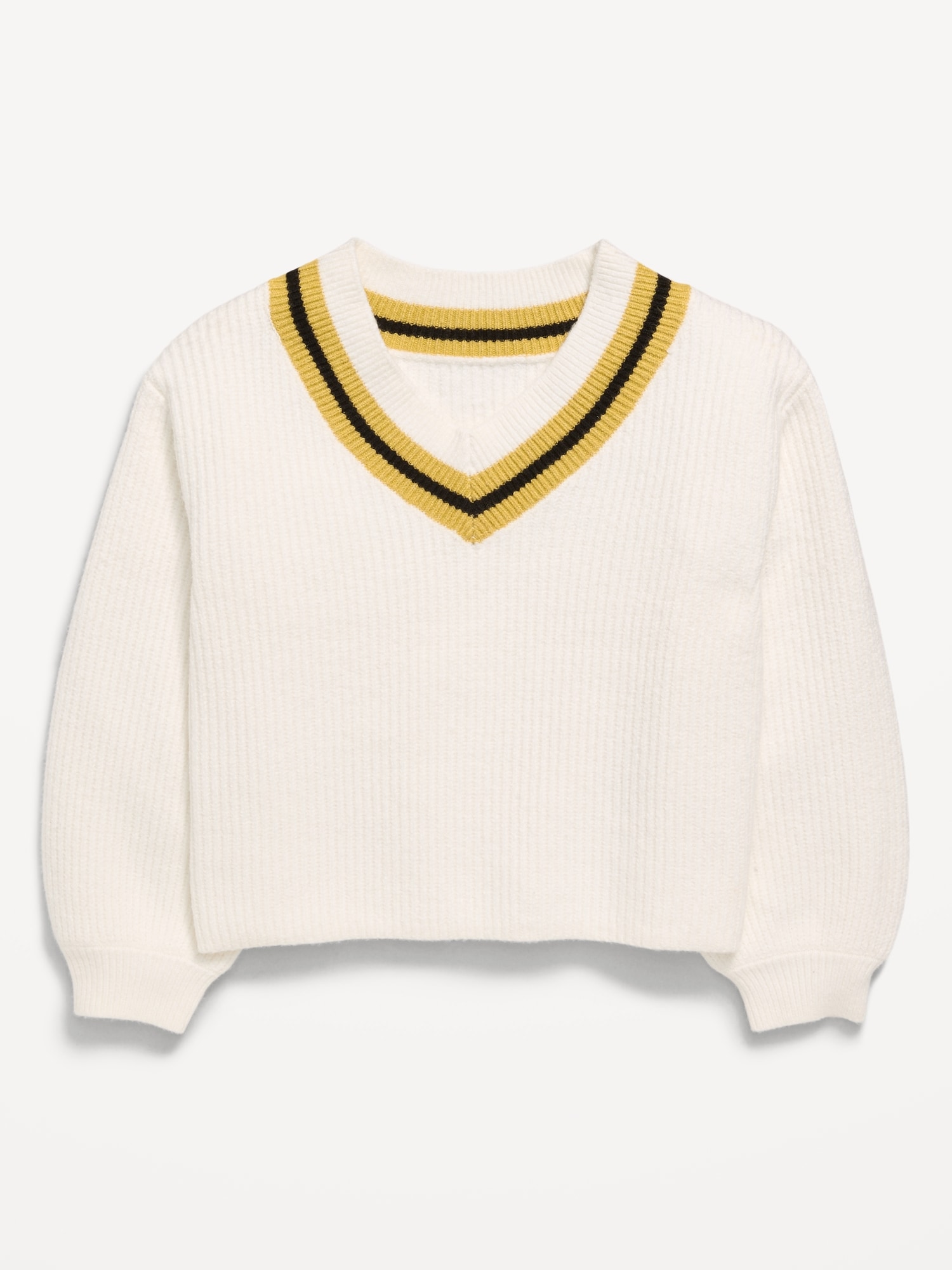 CARDIGAN COURT ENCOLURE EN V POUR FILLE
