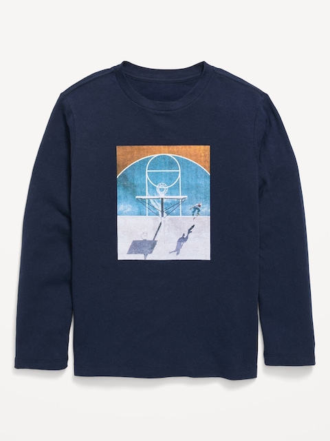 T-SHIRT À IMPRIMÉ À MANCHES LONGUES POUR GARÇON