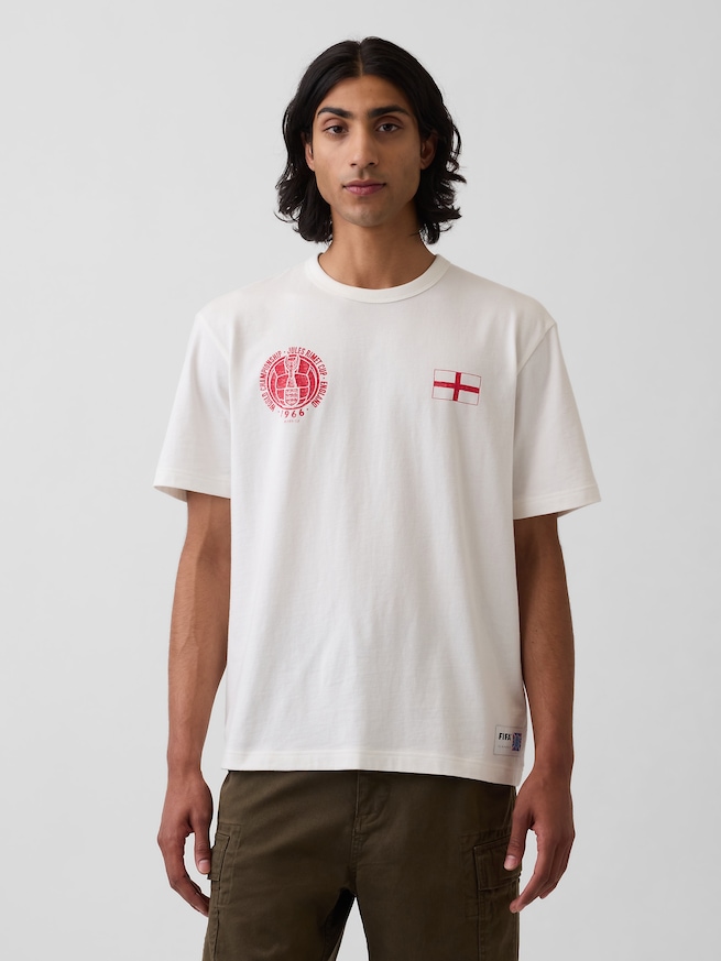 FIFA WORLD CUP&trade; リラックスフィット グラフィックTシャツ-2