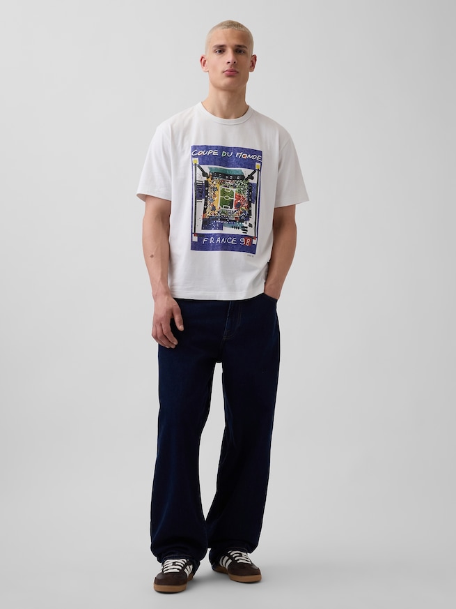 FIFA WORLD CUP&trade; リラックスフィット グラフィックTシャツ-3