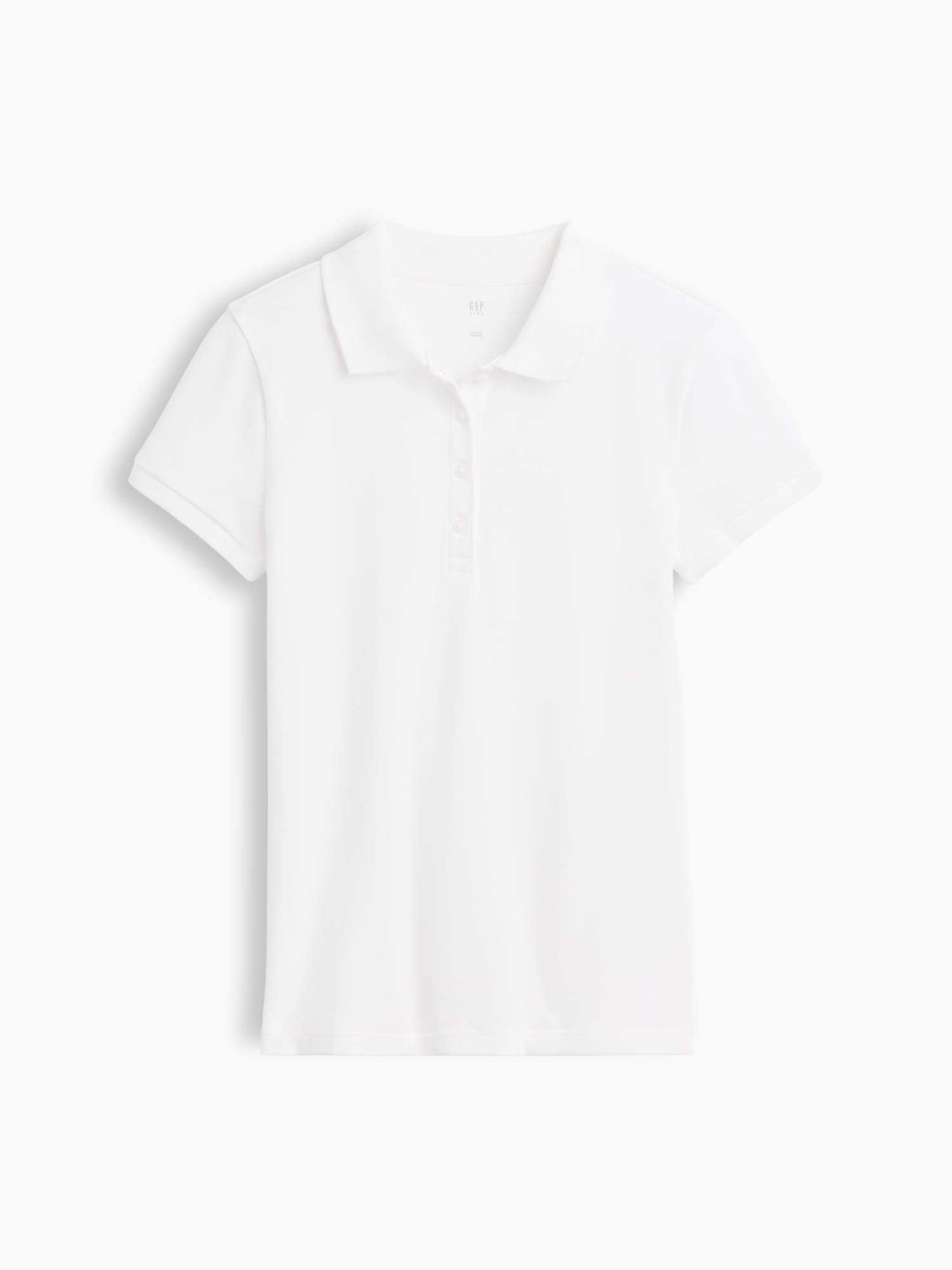 Kids Uniform Stretch Pique Polo Shirt